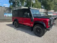 Used Land Rover Defender 2009 Black/red Estate