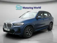 Used BMW X3 M Sport 292 HP (214 kW) 2022 Blue SUV