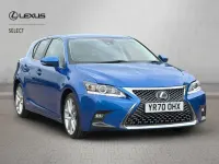 Used Lexus CT200h 2020 Blue Hatchback