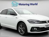 Used VW Polo R-line 116 HP (85 kW) 2019 White Hatchback