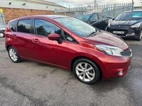 Used Nissan Note Tekna 90 HP (66 kW) 2013 Red MPV
