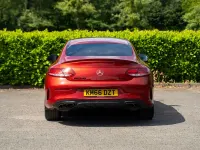Used Mercedes C43 AMG Premium Plus 395 HP (290 kW) 2016 Red Coupe