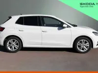 Used Skoda Fabia SE L 113 HP (83 kW) 2025 Moon white metallic Hatchback