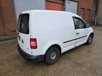 Used VW Caddy 75 HP (55 kW) 2013 White MPV