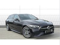 Used Mercedes C200 AMG line 200 HP (147 kW) 2025 Black Estate