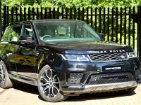 Used Land Rover Range Rover Sport HSE 400 HP (294 kW) 2021 Black SUV