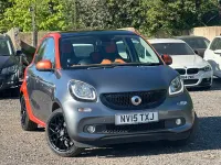 Used Smart ForFour Edition #1 71 HP (52 kW) 2015 Grey Hatchback