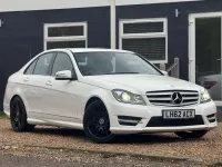 Used Mercedes C180 AMG 2012 White Sedan