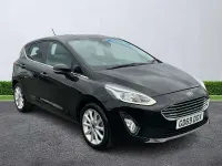 Used Ford Fiesta Titanium 2019 Black Hatchback
