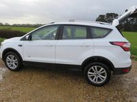 Used Ford Kuga Zetec 150 HP (110 kW) 2018 White SUV
