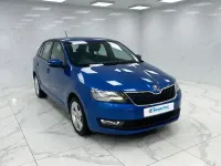Used Skoda Rapid SE 95 HP (69 kW) 2017 Blue Hatchback