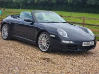 Used Porsche 911 Carrera 4S Cabriolet 2008 Blue Cabriolet