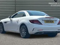 Used Mercedes SLC180 AMG line 156 HP (114 kW) 2019 White Cabriolet