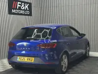 Used Seat Leon FR 130 HP (95 kW) 2020 Blue Hatchback
