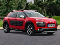 Used Citroën C4 Cactus Rip Curl 108 HP (79 kW) 2016 Red Hatchback