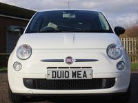 Used Fiat 500 Pop 69 HP (50 kW) 2010 White Hatchback