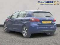 Used Peugeot 308 Allure 129 HP (94 kW) 2018 Blue Hatchback