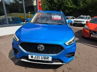 Used MG ZS Exclusive 106 HP (77 kW) 2021 Blue SUV