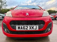 Used Peugeot 107 Active 68 HP (50 kW) 2013 Red Hatchback