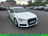 Used Audi A6 S-Line 2016 White Estate