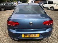 Used VW Passat R-line 2018 Blue Sedan