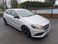 Used Mercedes A160 AMG line 102 HP (75 kW) 2017 Silver Hatchback