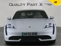 Used Porsche Taycan Performance Package 500 kW (680 HP) 2020 White Sedan