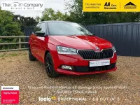 Used Skoda Fabia Colour Edition 2019 Red Hatchback