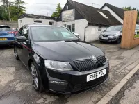 Used Skoda Octavia vRS 2016 Black Estate