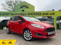 Used Ford Fiesta Titanium 2015 Red Hatchback