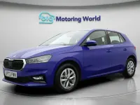 Used Skoda Fabia Comfort 110 HP (80 kW) 2023 Blue Hatchback