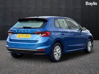 Used Skoda Fabia Comfort 2022 Blue Hatchback