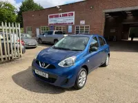 Used Nissan Micra 80 HP (58 kW) 2017 Blue Hatchback