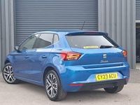 Used Seat Ibiza XCELLENCE 110 HP (80 kW) 2023 Blue Hatchback