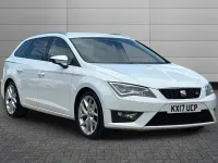 Used Seat Leon ST FR 148 HP (108 kW) 2017 White Estate
