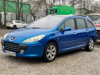 Used Peugeot 307 110 HP (80 kW) 2006 Blue Estate