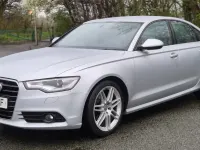 Used Audi A6 S-Line 190 HP (139 kW) 2014 Silver Sedan