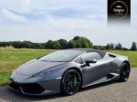 Used Lamborghini Huracán 610 HP (448 kW) 2017 Grey Cabriolet
