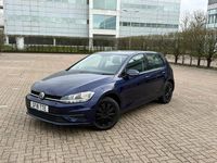 Usado VW Golf VII S 125 HP (91 kW) 2018 Azul Citadino