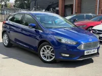 Used Ford Focus Zetec 125 HP (91 kW) 2016 Blue Hatchback