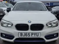 Used BMW 120 Sport Line 177 HP (130 kW) 2015 White Hatchback