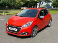 Used Peugeot 208 Allure 2016 Orange Hatchback