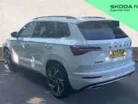 Used Skoda Karoq SportLine 190 HP (139 kW) 2023 White SUV
