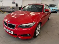 Używany BMW 218 M Sport 2015 Czerwony Coupe