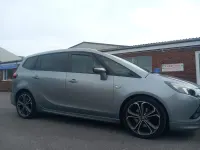 Used Vauxhall Zafira SRi 170 HP (125 kW) 2014 Silver MPV