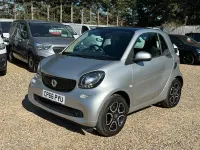 Used Smart ForTwo Coupé Premium 90 HP (66 kW) 2016 Silver Coupe