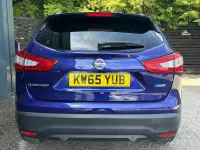 Used Nissan Qashqai Tekna 110 HP (80 kW) 2016 Blue SUV