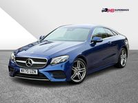 Used Mercedes E300 AMG Line Premium 2020 Blue Coupe