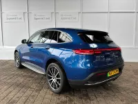 Used Mercedes EQC400 AMG line 300 kW (408 HP) 2023 Blue SUV
