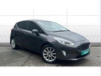 Used Ford Fiesta Titanium 100 HP (73 kW) 2018 Grey Hatchback